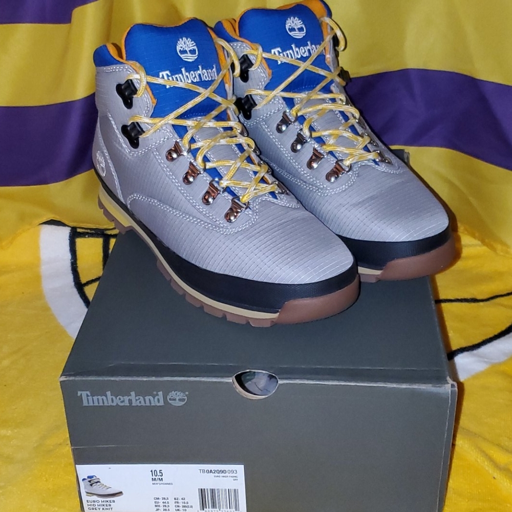 Timberland Euro Hiker Grey Knit